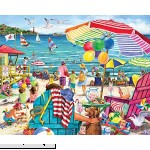 Vermont Christmas Company Day at The Beach Jigsaw Puzzle 1000 Piece  B07F1KVH6F